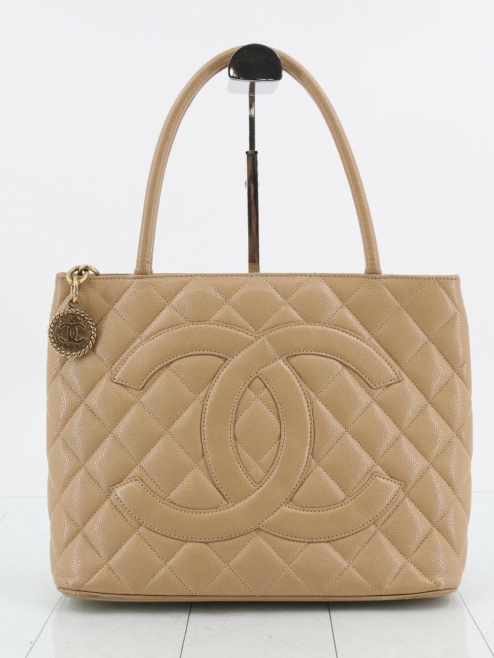 Chanel Caviar Medallion Tote